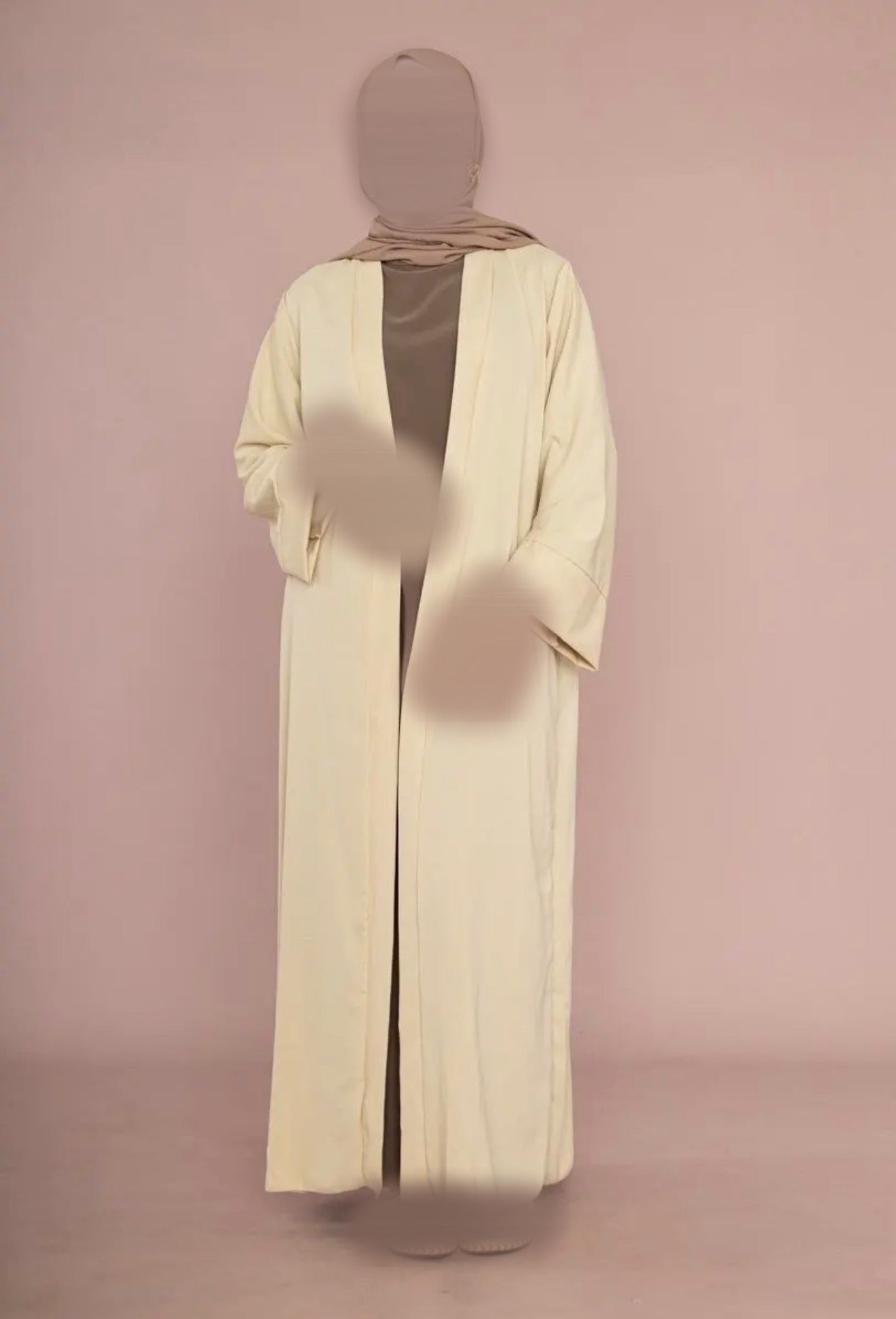 Langer Kimono aus Medina-Seide
