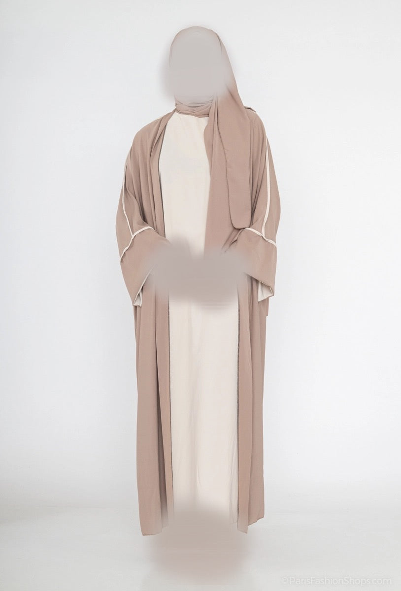 Kimono mit zweiteiligem Seidentanktop von Medina