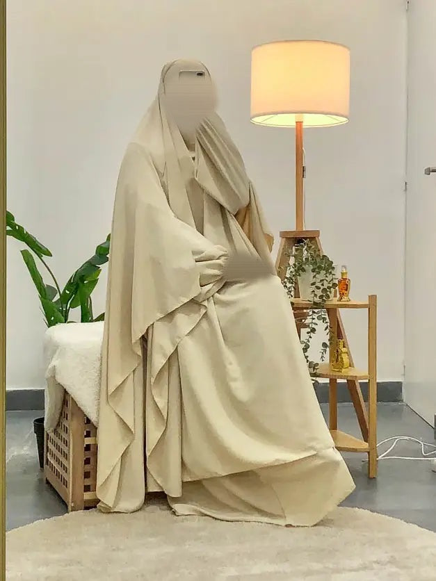 Zweiteiliges Set aus Medine-Seide
