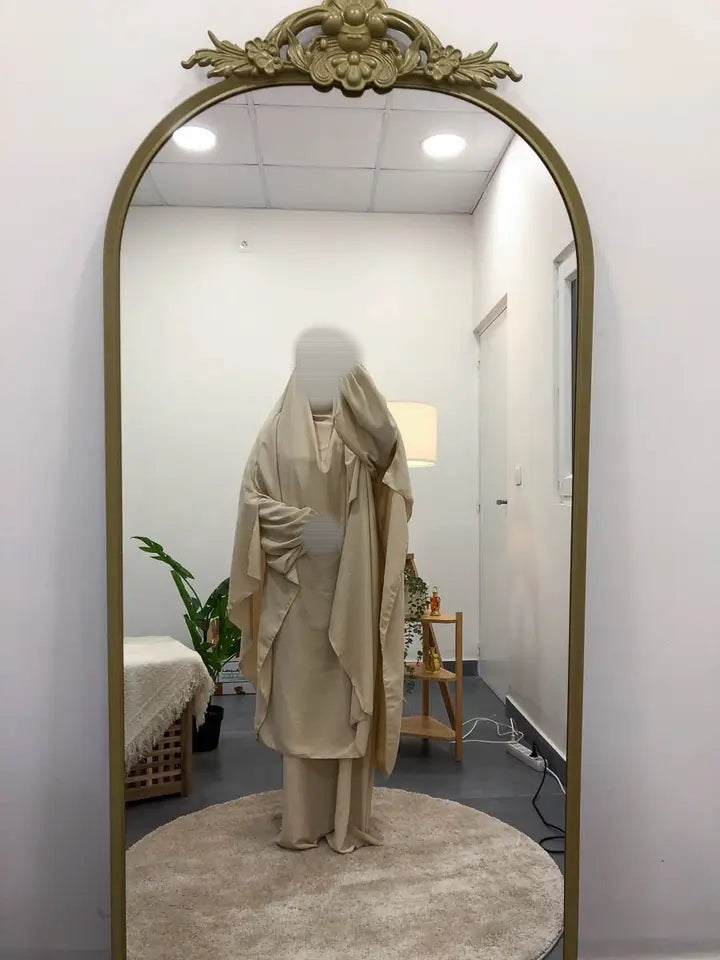 Zweiteiliges Set aus Medine-Seide