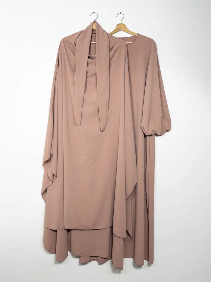 Zweiteiliges Set aus Medine-Seide